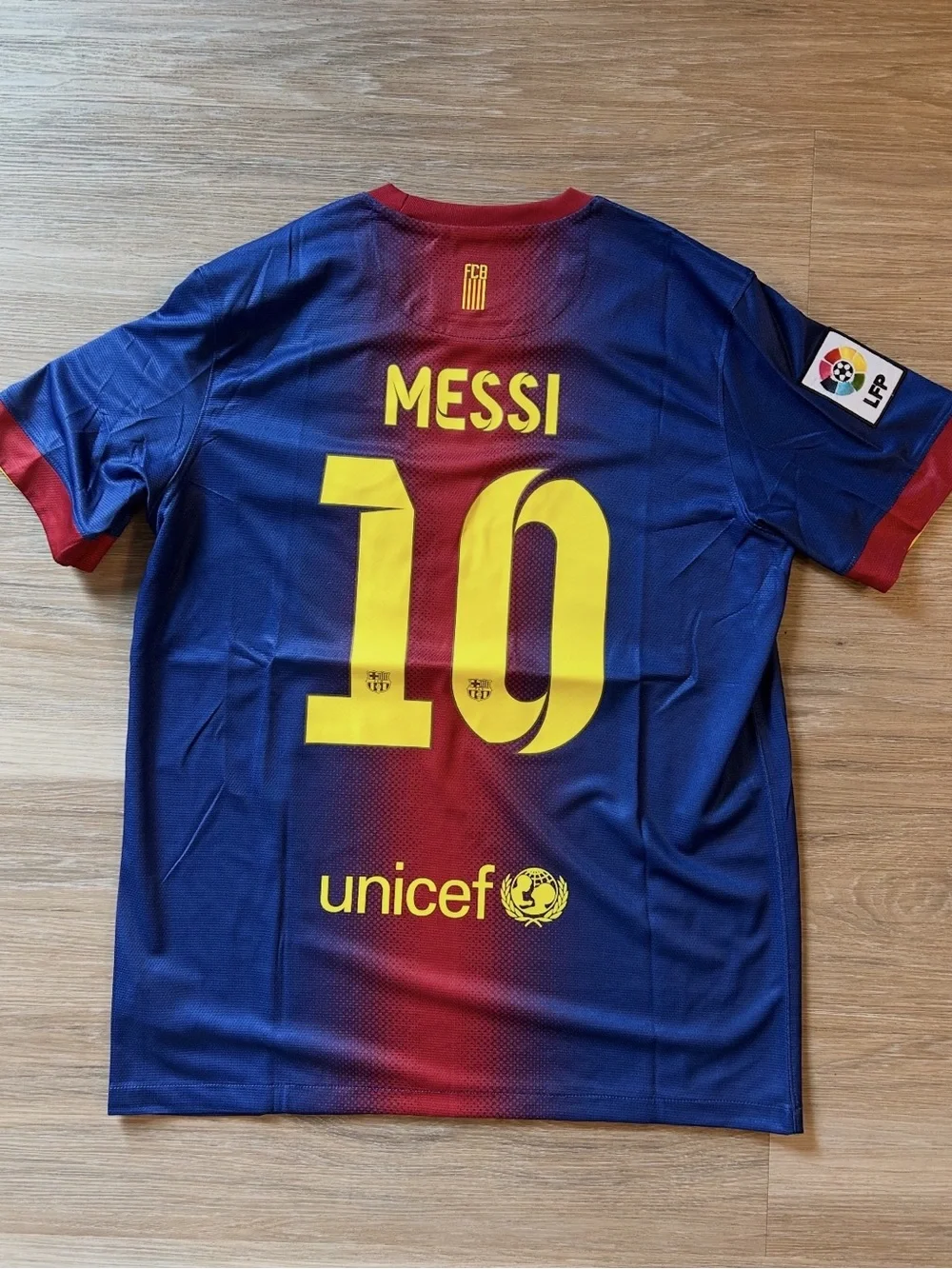 Lionel Messi Barcelona 2012/2013 Home Jersey